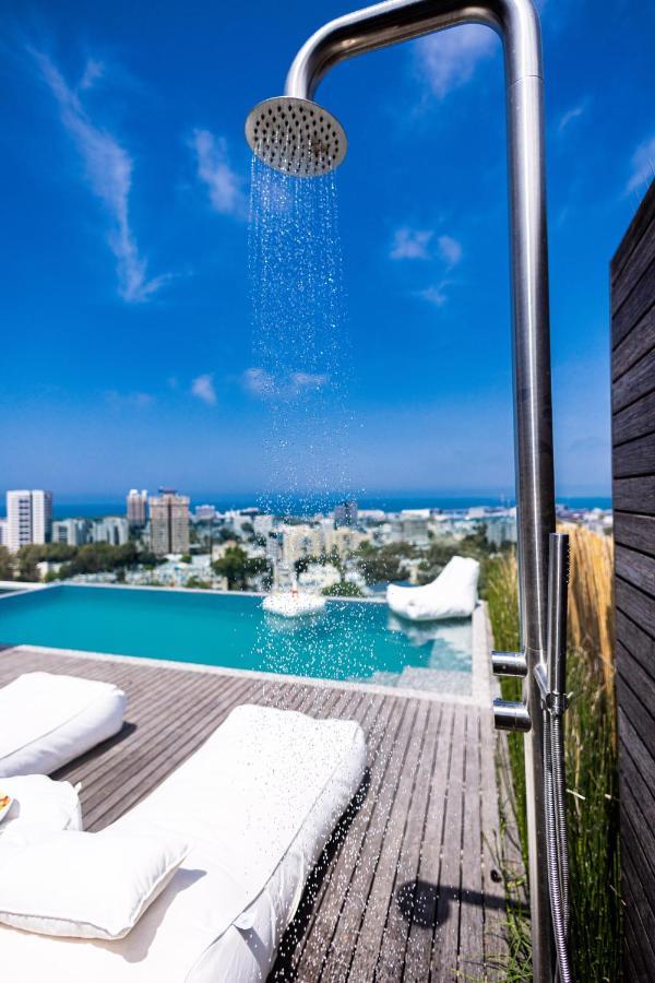 Serene - Infinity Cview Pool - 4 Bedrooms Luxury Penthouse Хайфа Экстерьер фото