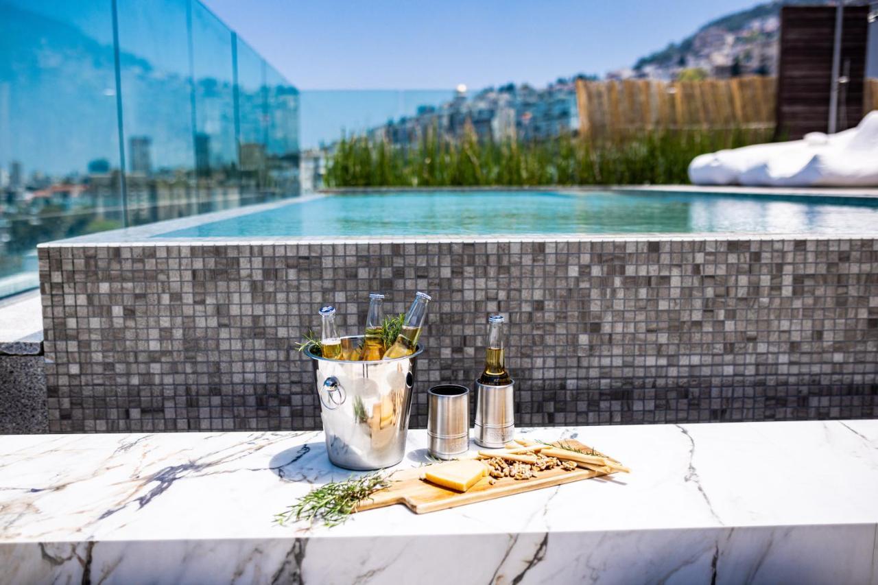 Serene - Infinity Cview Pool - 4 Bedrooms Luxury Penthouse Хайфа Экстерьер фото